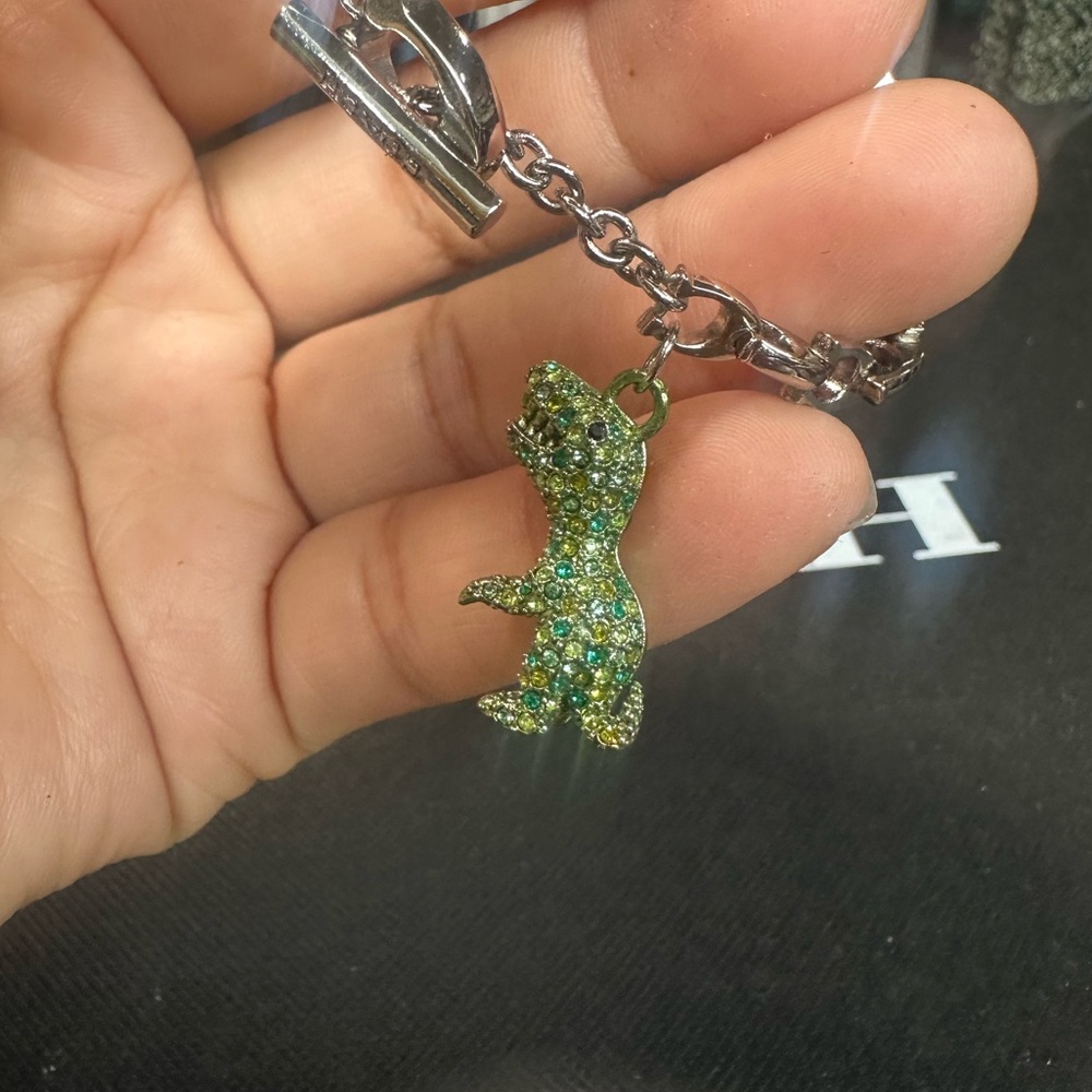 Coach Pavé Rexy Signature Chain Bracelet. New no tag - Picture 3 of 7